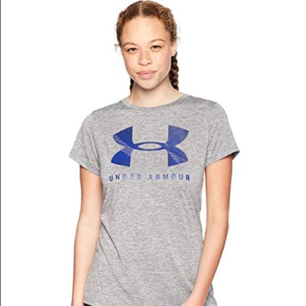Women’s Gray Under Armour Shirt